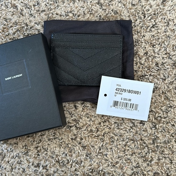 YSL Card Case - New with Box and Tags - Picture 3 of 3